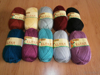 Klára - priadza na pletenie