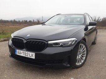 BMW 530e, rad 5 Touring, PHEV, aut, koža, ťažné, 107.000