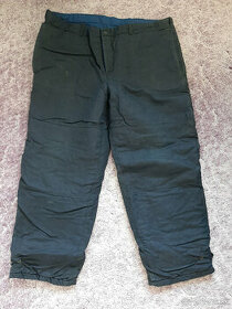 Nohavice pracovné zateplené tmavomodré - 1