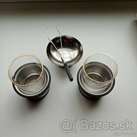retro súprava na čaj, kávu Toner Czechoslovakia