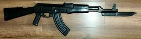 Maketa AK47, gumová, nepoužívaná