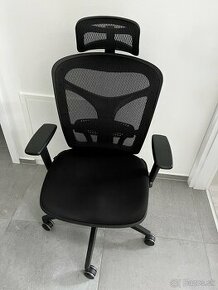 Kancelárska sedačka MOSH AIRFLOW-601 Black