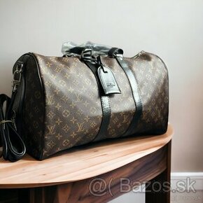 Luxusná cestovná taška Louis Vuitton hnedá