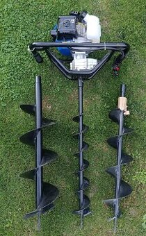 Vrták pôdy Scheppach EB 1700 + 3 vrtáky