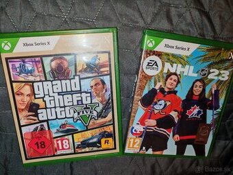 Gta V, Nhl 23 xbox series X