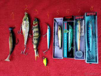 rapala,oblecenie PINEWOOD,policka,gumy,sietka..