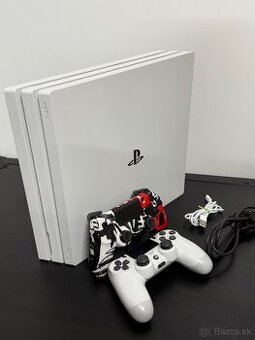 Playstation 4 Pro 1000Gb + záruka 12 mesiacov + 1x ovladac