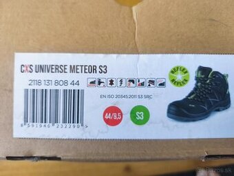 Pracovná obuv S3 CXS Universe Meteor