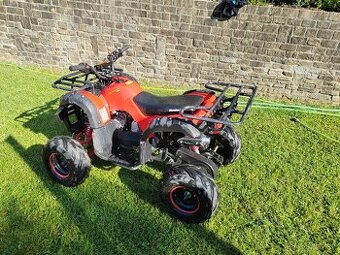 ATV Toronto Deluxe, 7" kolesá, 125ccm Červená