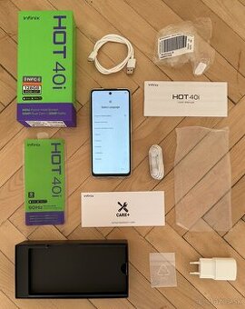 "ako NOVÉ" INFINIX Hot 40i 4 GB/128 GB zlatý za 90EUR