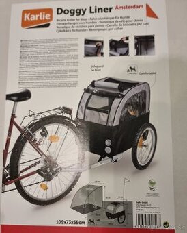Vozik za bicykel pre psika do 20kg