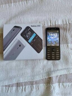 Nokia 230 volná čierna v dobrom stave ide na 1 sim kartu nie