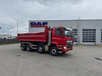 DAF CF 460, pohon 8x4, Trojstranný sklapač ,EURO 6 TOP STAV