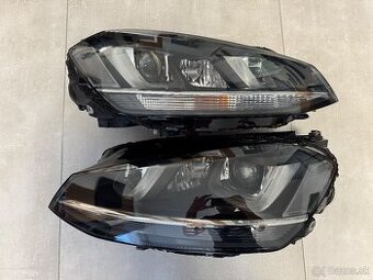 Predné Bi-Xenón svetlá VW Golf 7 – po renovácii