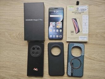 HONOR Magic7 Pro 12GB/512GB Black,top, zaruka Alza,kryt,sklo