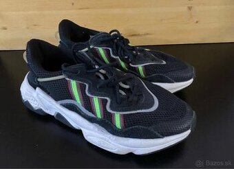 Adidas Ozweego Black/Green FR 42 / US 8.5