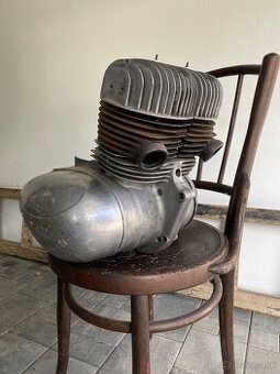 Motor Jawa 350 bez čísla