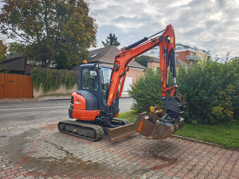 Pásový minibagr Kubota U36-4 rv2018 Klima CAT Takeuchi Volvo