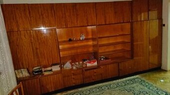 Retro obývacia stena