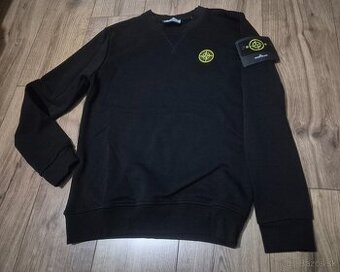 Nová mikina Stone Island čierna veľkosť S 50x2 hruď