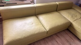 Predám koženú rohovú sedaciu súpravu úplne novu