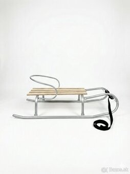 Kovové sánky s operadlom 91 cm NOVÉ