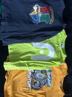 Chlapcenske tricka s dlhym rukavom 122