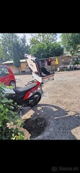 Yamaha tenere700 nosič kufra a rukoväte pre spolujazdca