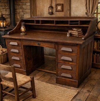 Staroẓ̌itný pisací stôl