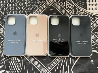 Silikónové Apple kryty na iPhone 12 Pro Max