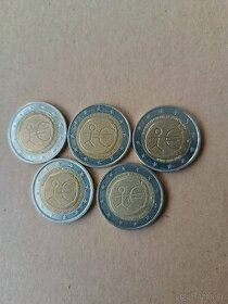2 eurové pamätné mince Nemecko 2009 HMU