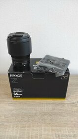 Nikon Z 85mm f/1.8 S, vynikajúci stav