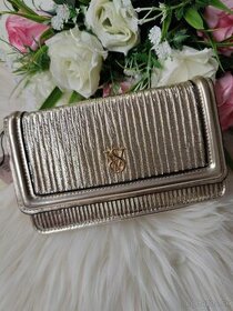 Zlatá peňaženka / kabelka Victorias Secret - 1
