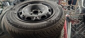 Zimné gumy s diskami Fabia. - 1