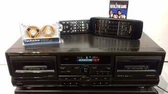 Kazetovy 2- deck TECHNICS RS-TR373 Dolby B, C = vyroba Japan