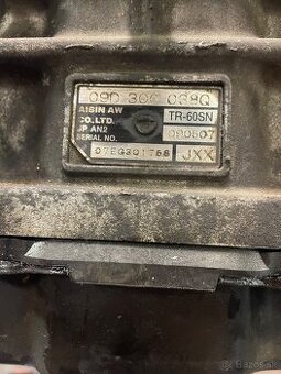 Prevodovka Touareg 3.0 165 kw