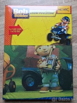 SADA BOB STAVITEĽ: obliečky + osuška + vankúšik + darček