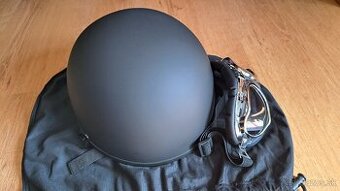 Helma mil-tec retro cierna M 57-58cm