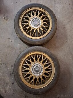 BBS 5x100 r15 2ks Vzor 5mm Pneu 195/50 r15 Rok 11/16