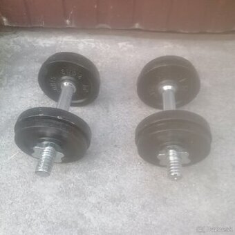 Jednorucky 2x 11, 5 kg