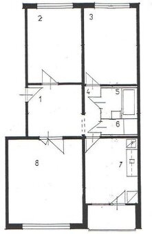 3-izbový byt s nádherným výhľadom (72 m²)