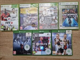 XBOX  360, XBOX ONE, XBOX hry. Cena za všetko.