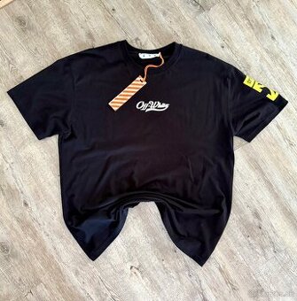 Pánske tričko OFF WHITE x KAWS MANGALIA XXL