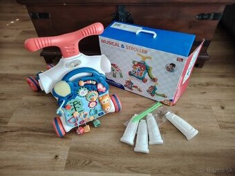 Chodítko Musical & Stroller educational