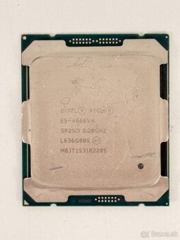 Predám procesor Intel Xeon E5-4660 V4 (16c, 32t)