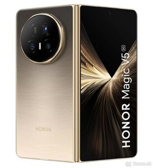 HONOR Magic V5 – nový 2025 model, 16 GB RAM / 512 GB -zlatý