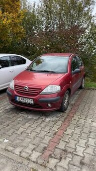 Citroën C3 1.2i 44 kW – benzín, červená metalíza