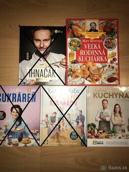 KNIHY KUCHÁRKY, DETEKTÍVKY, a rôzna BELETRIA