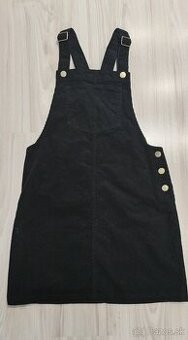 Dámske menčestrové šaty č.S čierne