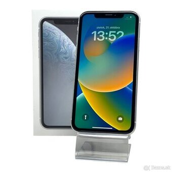 Apple iPhone XR 64 GB White - 100% Zdravie batérie + ZÁRUKA